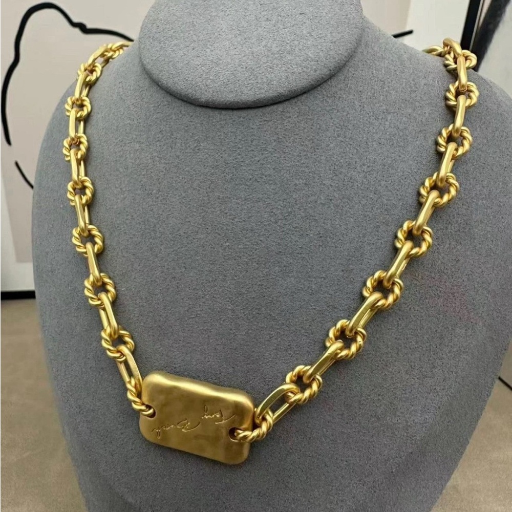 Tory Burch Gold Link Necklace